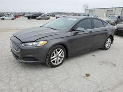 Salvage cars for sale from Copart Kansas City, KS: 2015 Ford Fusion SE