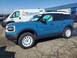 Ford Bronco salvage cars for sale: 2023 Ford Bronco Sport Heritage Limited