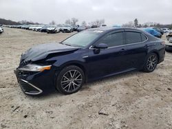 Salvage cars for sale from Copart West Warren, MA: 2021 Toyota Camry XLE