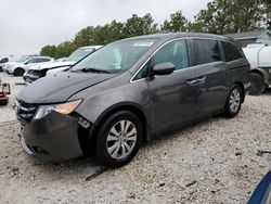 Salvage cars for sale from Copart Houston, TX: 2015 Honda Odyssey EXL