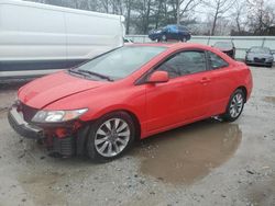 Salvage cars for sale at North Billerica, MA auction: 2009 Honda Civic EX