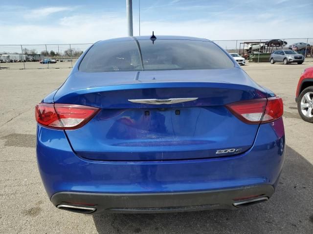 2015 Chrysler 200 S