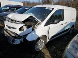Salvage cars for sale at West Mifflin, PA auction: 2016 Ford Transit Connect XLT