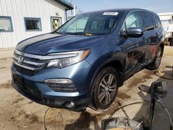 Honda Pilot salvage cars for sale: 2016 Honda Pilot EXL