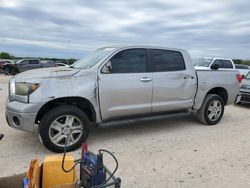 Salvage cars for sale from Copart San Antonio, TX: 2007 Toyota Tundra Crewmax Limited