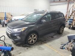 Salvage cars for sale from Copart New Orleans, LA: 2018 Ford Escape Titanium