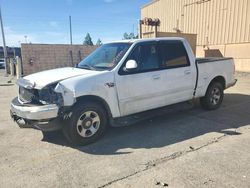 Salvage trucks for sale at Gaston, SC auction: 2001 Ford F150 Supercrew