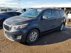 Salvage cars for sale from Copart Phoenix, AZ: 2017 KIA Sedona LX