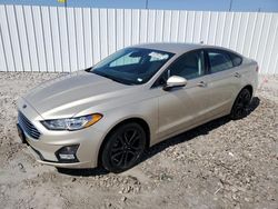 Ford Fusion SE salvage cars for sale: 2019 Ford Fusion SE