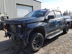 Salvage cars for sale at Woodburn, OR auction: 2019 Chevrolet Silverado K1500 Trail Boss Custom