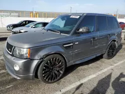 Salvage cars for sale at Van Nuys, CA auction: 2013 Land Rover Range Rover Sport Autobiography