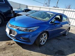 Vehiculos salvage en venta de Copart Dyer, IN: 2017 Chevrolet Cruze Premier