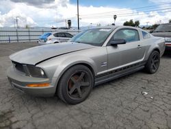 Salvage cars for sale at Colton, CA auction: 2008 Ford Mustang