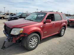 Salvage cars for sale from Copart Indianapolis, IN: 2008 Mercury Mariner Premier