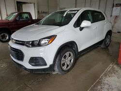 Chevrolet Trax LS salvage cars for sale: 2017 Chevrolet Trax LS