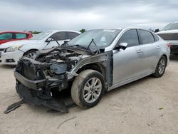 Salvage cars for sale at San Antonio, TX auction: 2017 KIA Optima LX