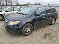Salvage cars for sale from Copart Spartanburg, SC: 2011 Honda Odyssey EXL