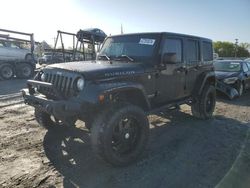 Jeep Wrangler salvage cars for sale: 2017 Jeep Wrangler Unlimited Rubicon