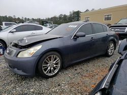 Salvage cars for sale at Ellenwood, GA auction: 2008 Infiniti G35