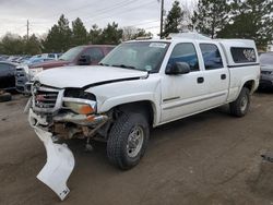 Salvage trucks for sale at Denver, CO auction: 2004 GMC Sierra K2500 Heavy Duty