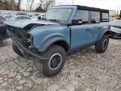 Salvage cars for sale at Bridgeton, MO auction: 2022 Ford Bronco Base