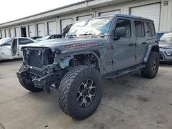 Jeep Wrangler salvage cars for sale: 2020 Jeep Wrangler Unlimited Rubicon