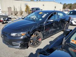 Salvage cars for sale from Copart Exeter, RI: 2018 Chevrolet Malibu LT