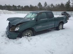 Salvage cars for sale at Windham, ME auction: 2003 Toyota Tundra Access Cab SR5