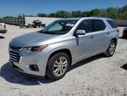 Salvage cars for sale at New Braunfels, TX auction: 2018 Chevrolet Traverse High Country