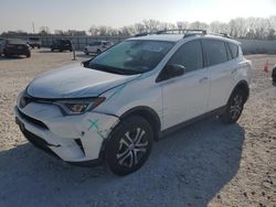 Salvage cars for sale from Copart New Braunfels, TX: 2017 Toyota Rav4 LE