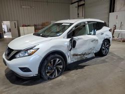 Salvage cars for sale from Copart Lufkin, TX: 2017 Nissan Murano S