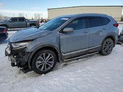 Salvage cars for sale from Copart Rocky View County, AB: 2020 Honda CR-V Touring