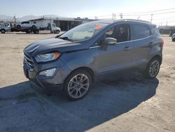 Ford Ecosport salvage cars for sale: 2018 Ford Ecosport Titanium