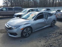 Honda salvage cars for sale: 2018 Honda Civic EX