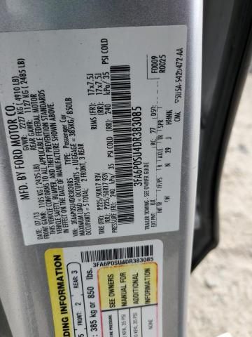 2013 Ford Fusion Titanium Phev