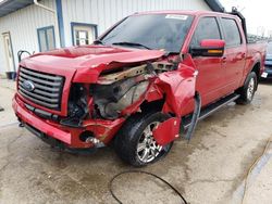 Salvage cars for sale from Copart Pekin, IL: 2012 Ford F150 Supercrew