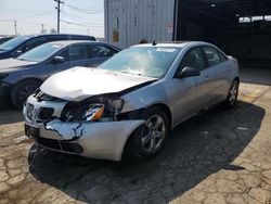 Pontiac salvage cars for sale: 2006 Pontiac G6 GT