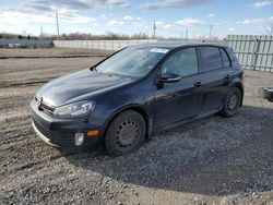 Salvage cars for sale from Copart Ontario Auction, ON: 2012 Volkswagen GTI