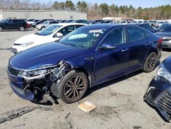 KIA Optima LX salvage cars for sale: 2017 KIA Optima LX