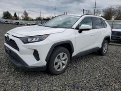 Salvage cars for sale from Copart Portland, OR: 2021 Toyota Rav4 LE