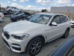 Salvage cars for sale at Mentone, CA auction: 2021 BMW X3 SDRIVE30I