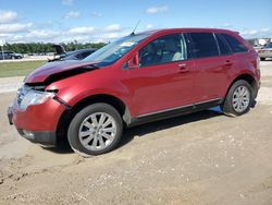 Salvage cars for sale at Houston, TX auction: 2008 Ford Edge SEL