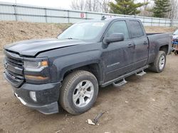 Salvage trucks for sale at Davison, MI auction: 2016 Chevrolet Silverado K1500 LT