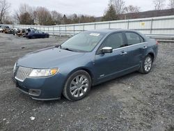 Salvage cars for sale from Copart Grantville, PA: 2012 Lincoln MKZ Hybrid