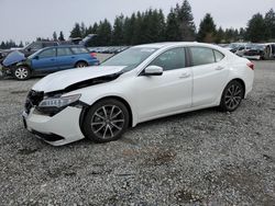 Acura salvage cars for sale: 2016 Acura TLX