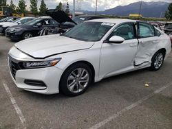 Salvage cars for sale at Rancho Cucamonga, CA auction: 2018 Honda Accord LX