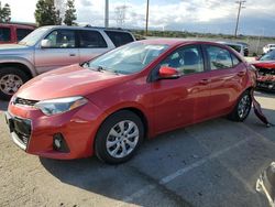 Salvage cars for sale from Copart Rancho Cucamonga, CA: 2016 Toyota Corolla L