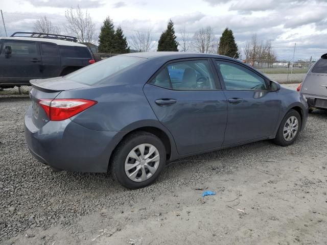 2016 Toyota Corolla ECO