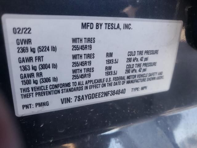 2022 Tesla Model Y