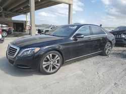 Salvage cars for sale from Copart West Palm Beach, FL: 2016 Mercedes-Benz S 550